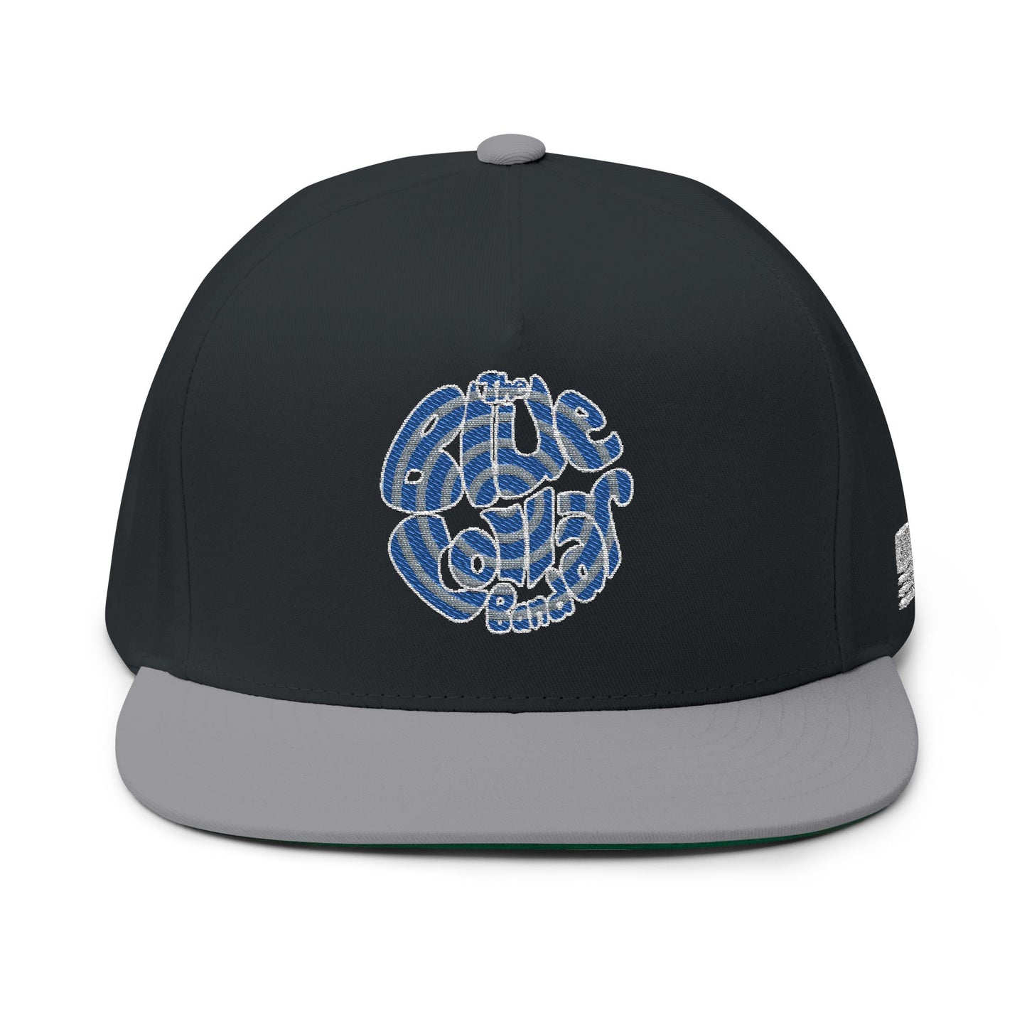 Blue Collar Band Flat Brim Hat