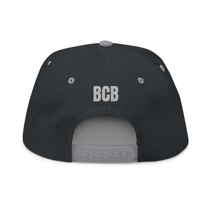 Blue Collar Band Flat Brim Hat