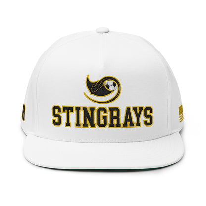 Stingrays Soccer Flat Brim Hat