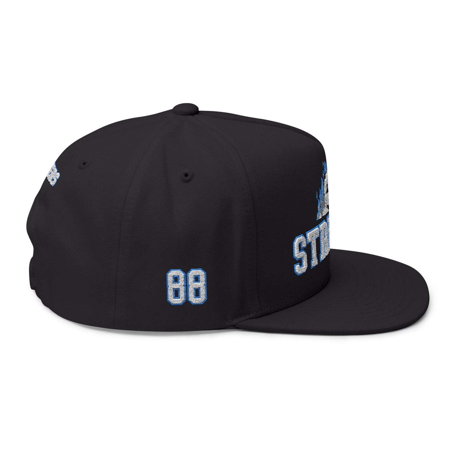 Strikers Soccer Flat Brim Hat