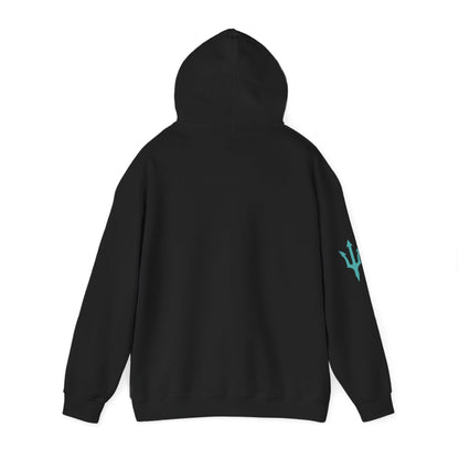 Southern Ocean Dark Tide Flag Football Unisex Heavy Blend Hooded Sweatshirt