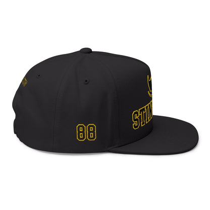 Stingrays Soccer Flat Brim Hat
