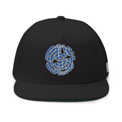 Blue Collar Band Flat Brim Hat