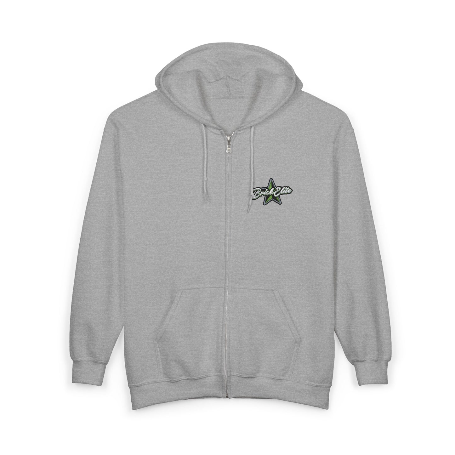 Brick Elite Flag Football Zip Hoodie