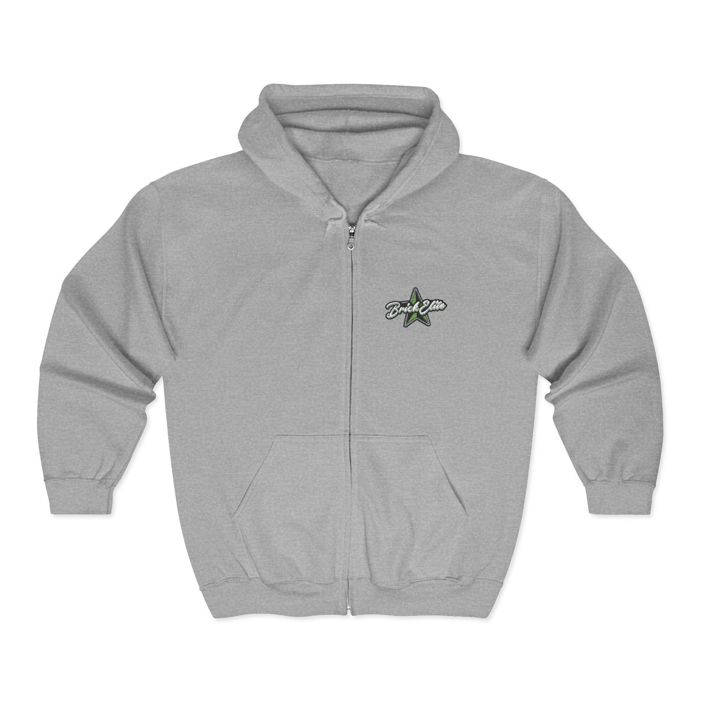 Brick Elite Flag Football Zip Hoodie