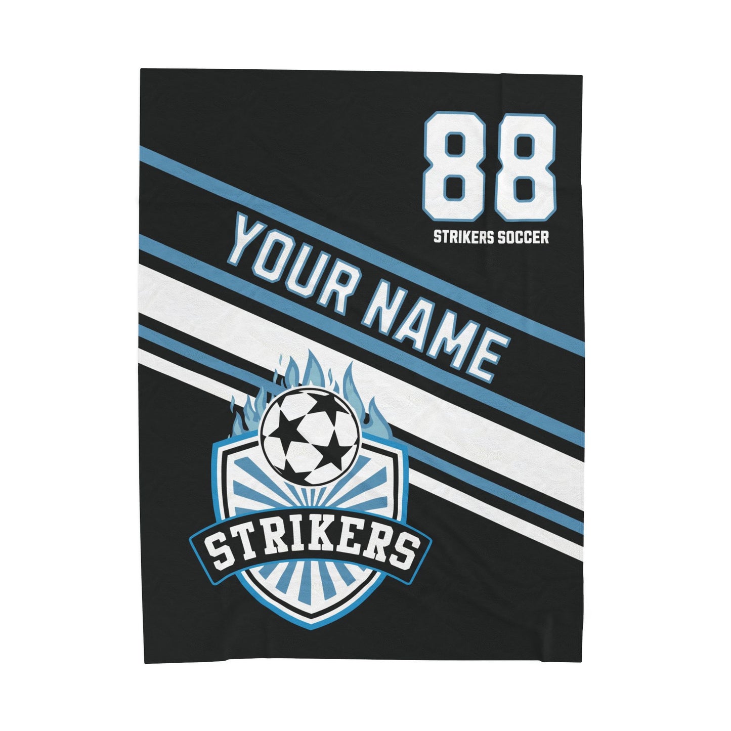 Strikers Soccer Blanket