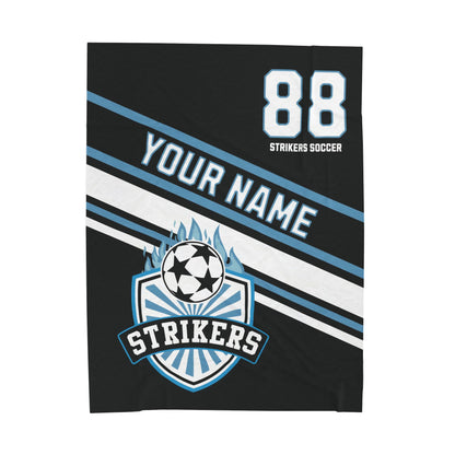 Strikers Soccer Blanket