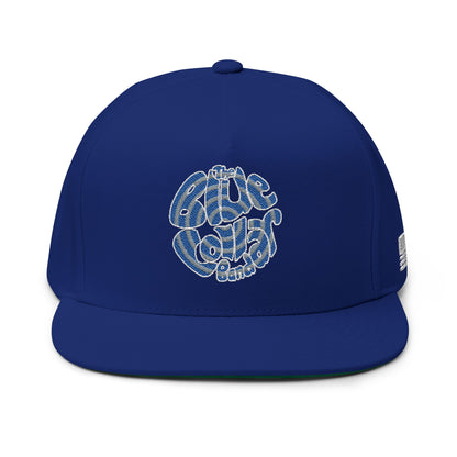 Blue Collar Band Flat Brim Hat