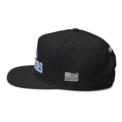 Strikers Soccer Flat Brim Hat