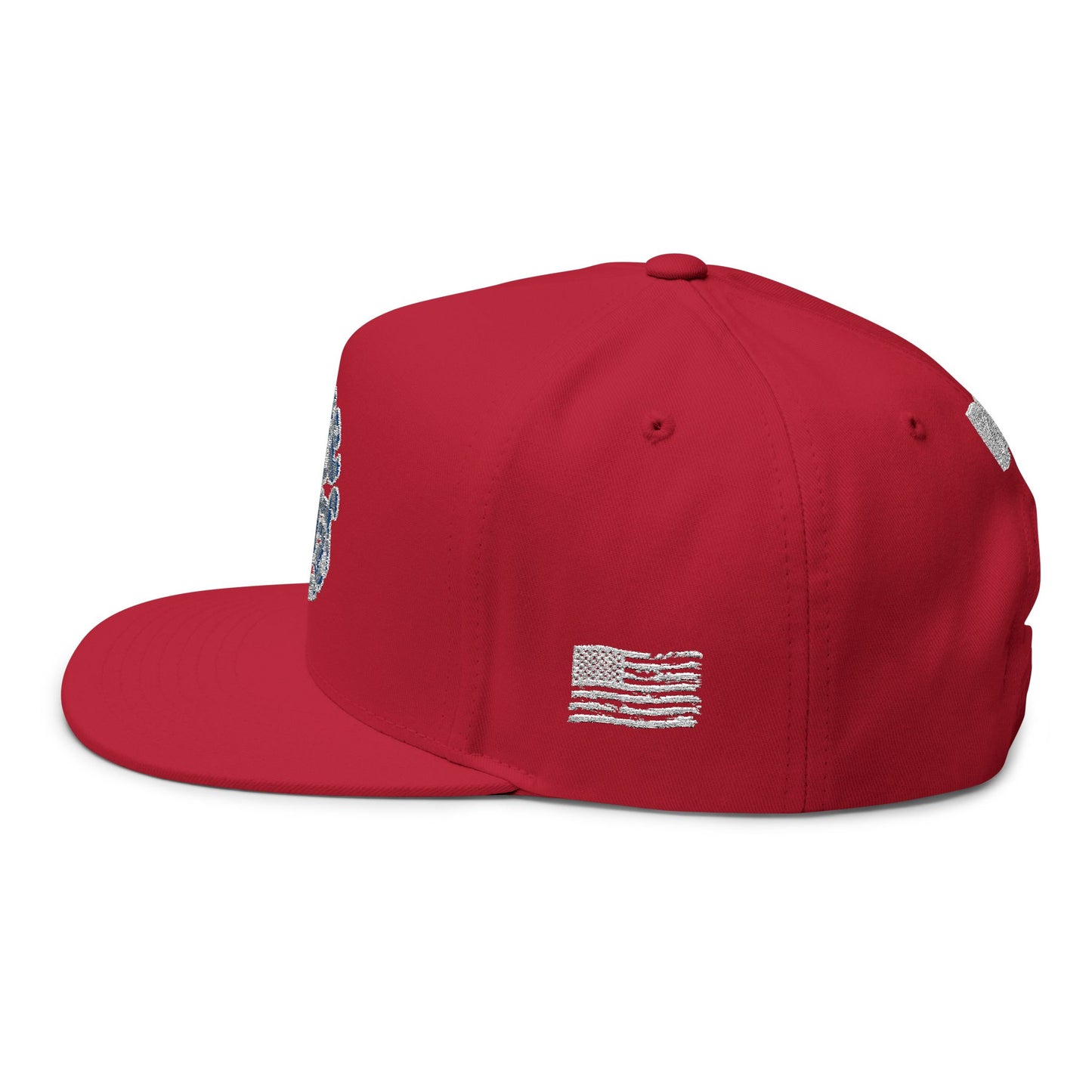 Blue Collar Band Flat Brim Hat