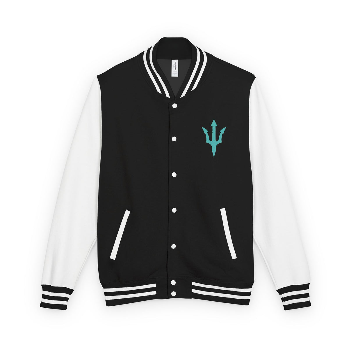 Southern Ocean Dark Tide Flag Football Unisex Heavyweight Letterman Jacket