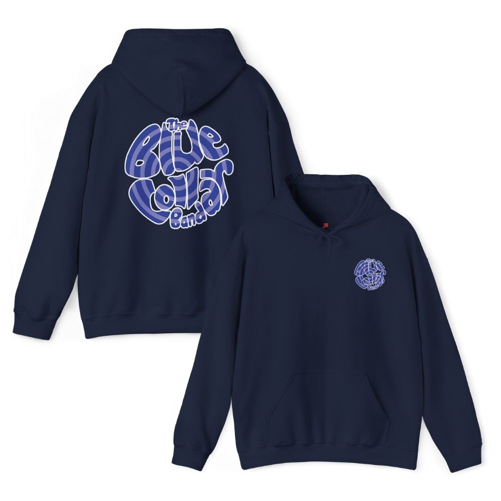 Blue Collar Band Adult Hoodie