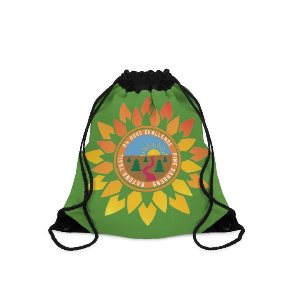 Batona Trail Drawstring Bag cinched
