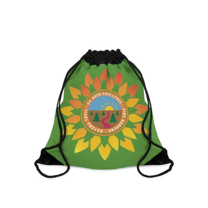 Batona Trail Drawstring Bag cinched