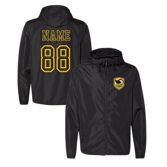 Stingrays Soccer Full Zip Windbreaker