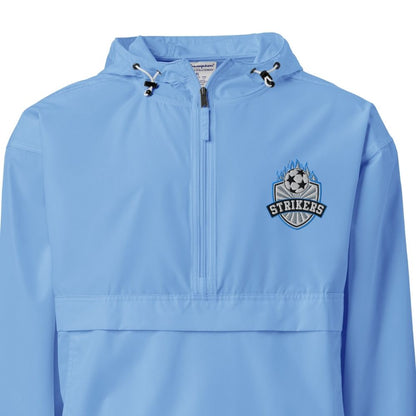 Strikers Soccer Embroidered Champion Packable Jacket